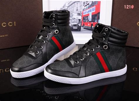 chaussure gucci montante|gucci men shoes suede.